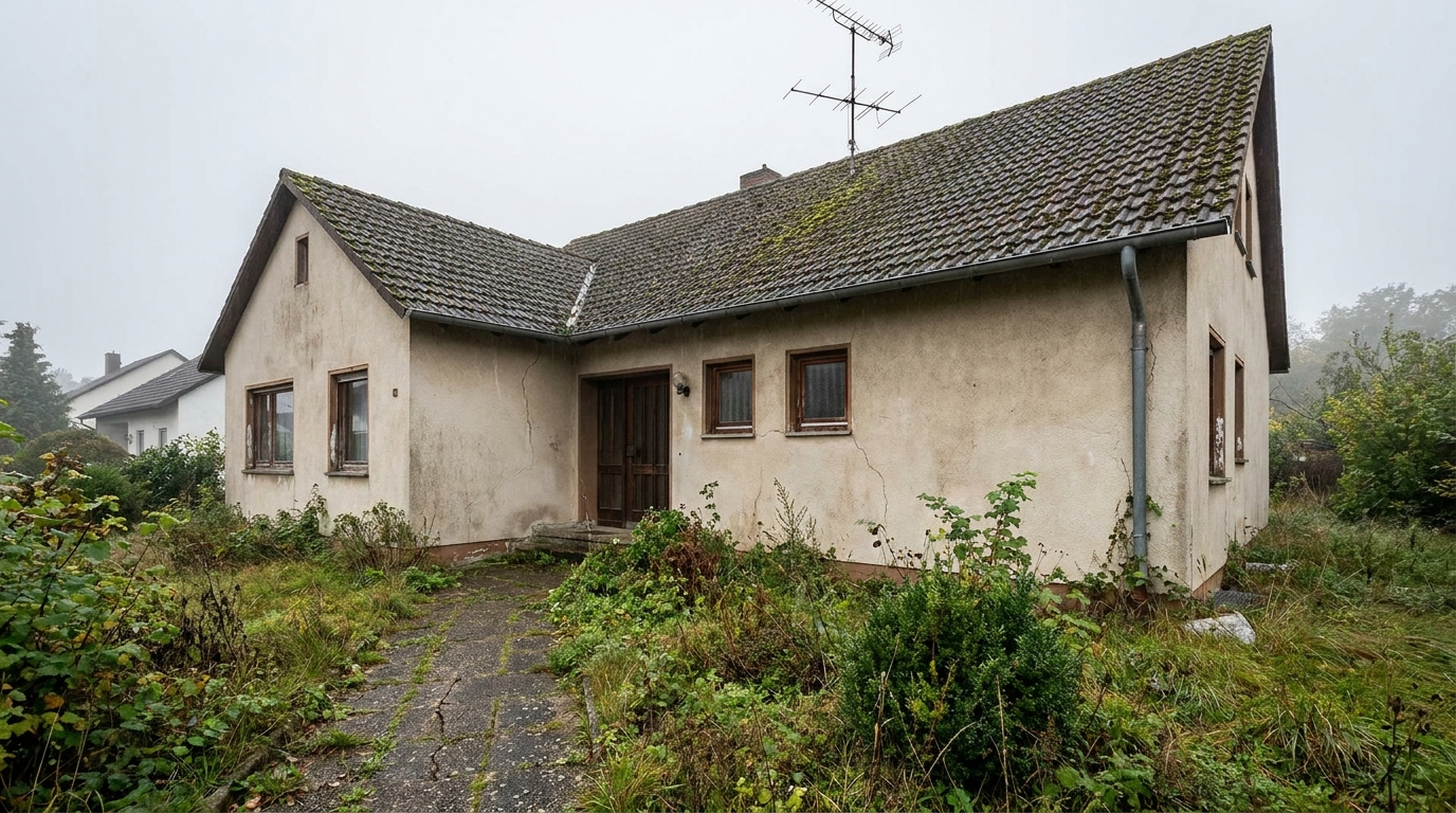 Haus vor der Sanierung